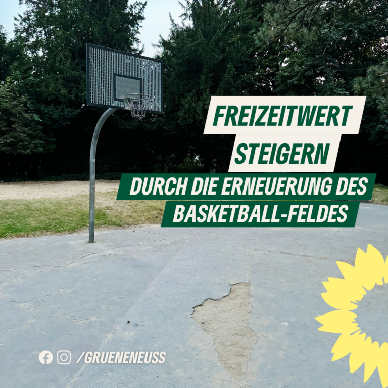 SPD & Grüne wollen Basketball-Feld im Stadtgarten verbessern